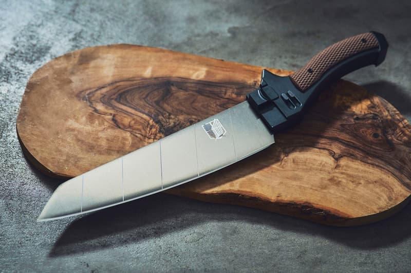 《進擊的巨人》聯名「超硬質刃」造型廚房料理刀發佈