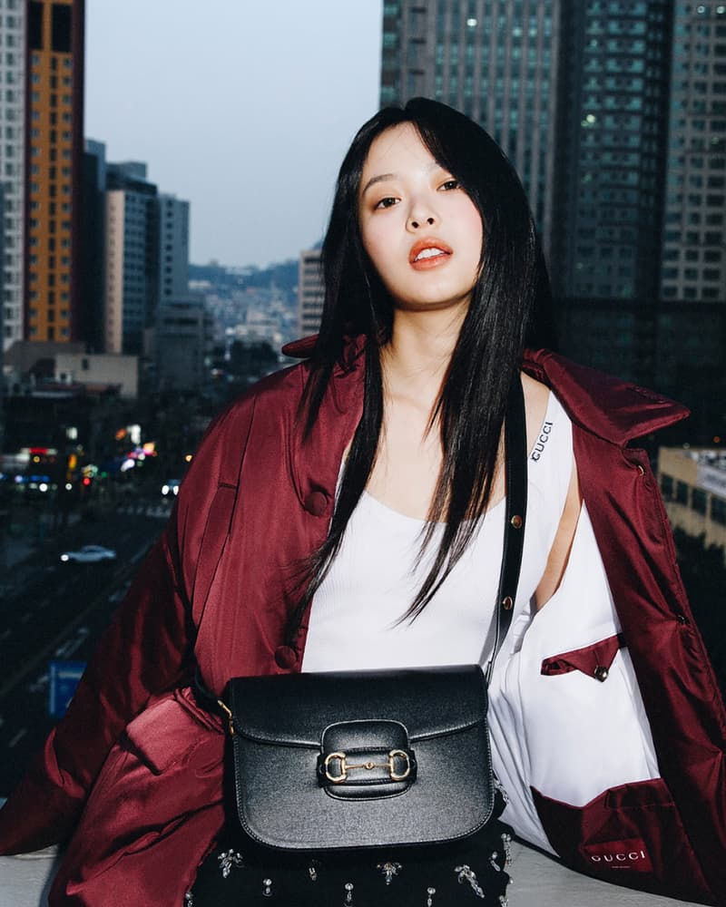 Gucci 攜手全球品牌代言人 Hanni 發佈全新廣告大片