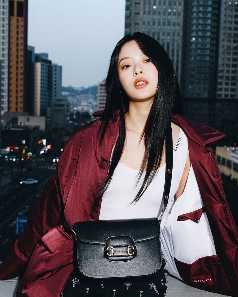 Gucci 攜手全球品牌代言人 Hanni 發佈全新廣告大片