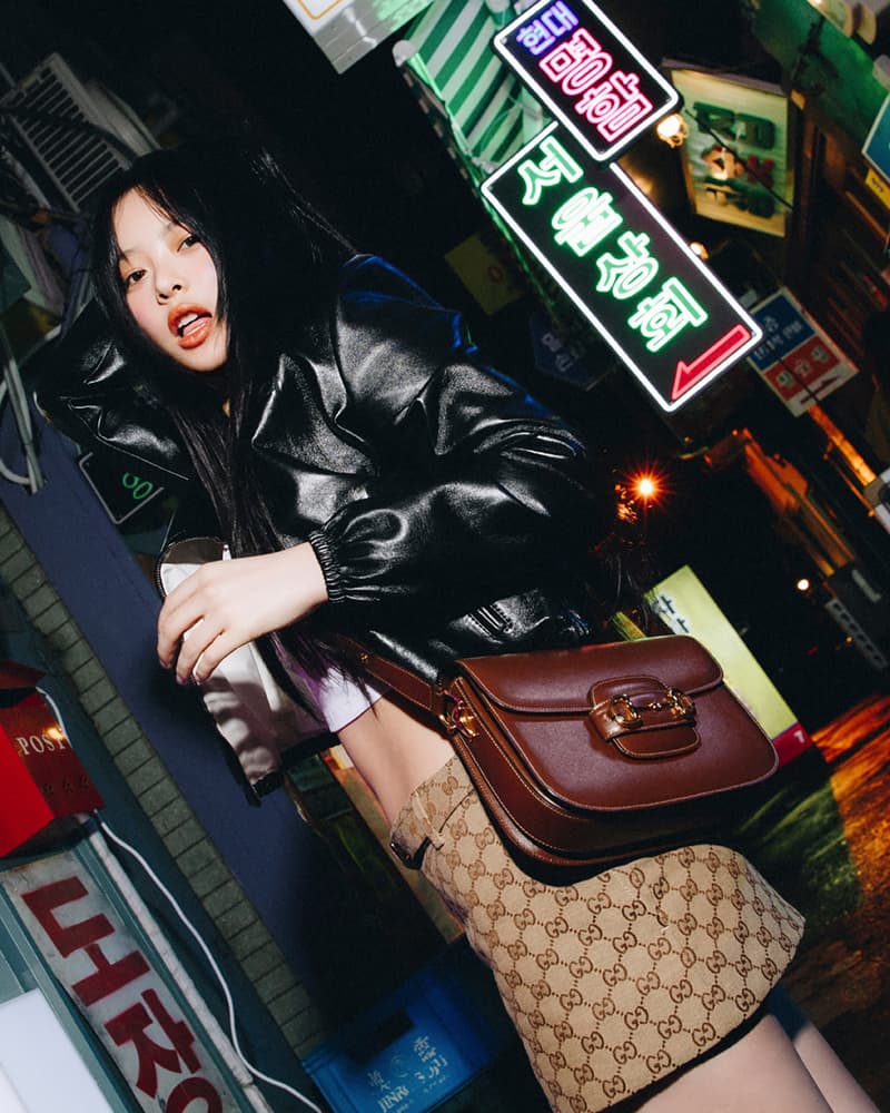 Gucci 攜手全球品牌代言人 Hanni 發佈全新廣告大片
