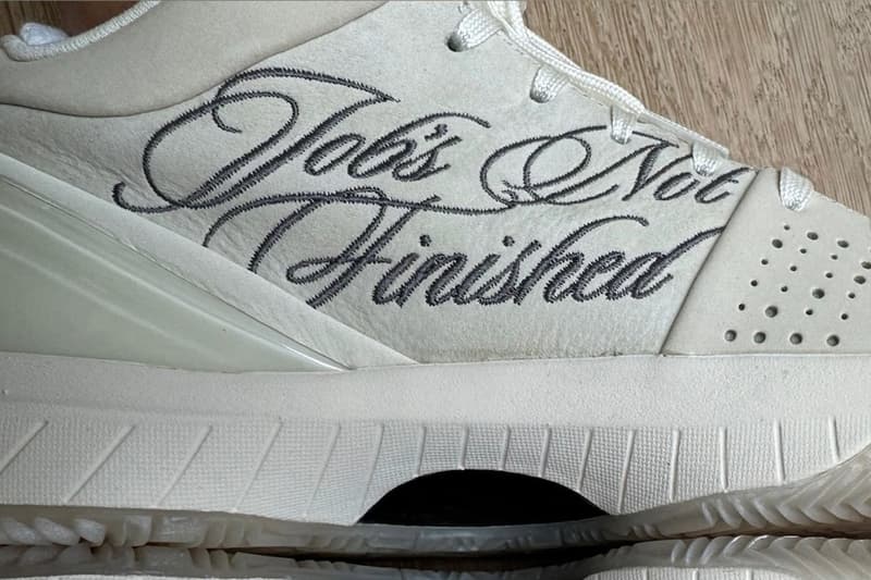Vanessa Bryant 率先曝光 Nike Kobe 4 Protro 全新配色「Job's Not Finished」