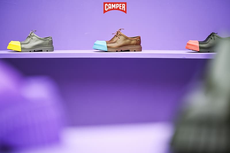 走进 CAMPER 上海张园「撞色不撞look」限时快闪活动