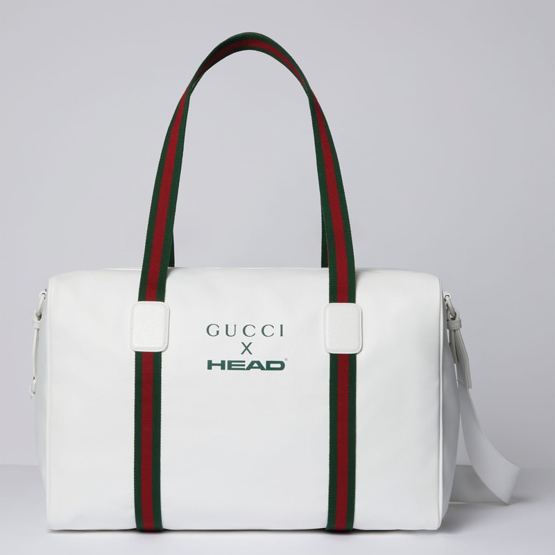 Gucci 携手 HEAD 为出战法国网球公开赛的 Jannik Sinner 设计全新球袋