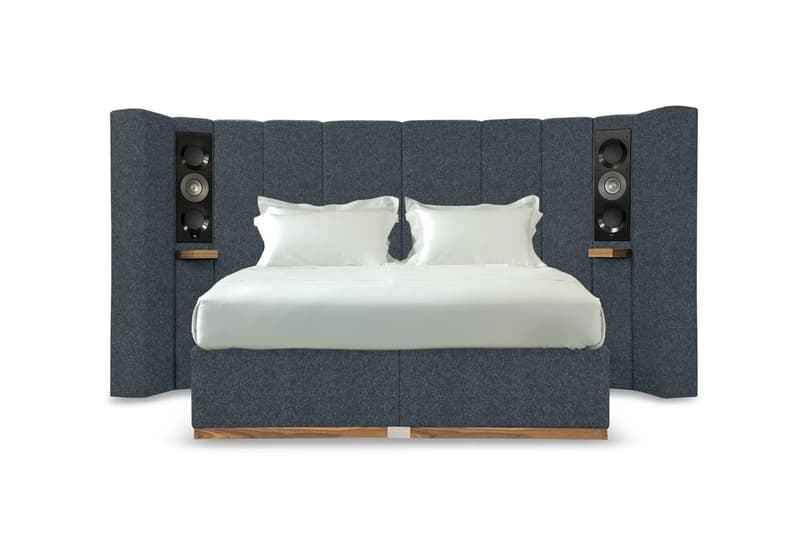 Savoir 攜手 KEF 打造首張配備揚聲器豪華床具「The Seventy Five」
