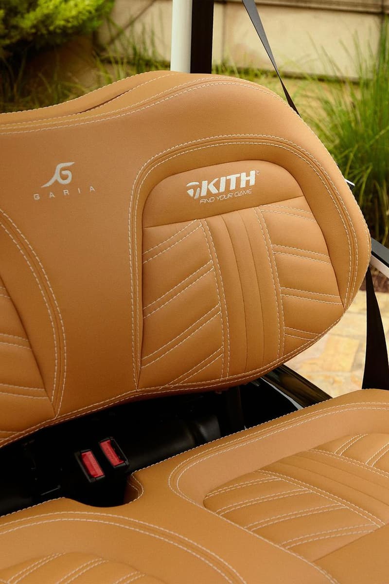 KITH 攜手 TaylorMade 打造全新聯名 Garia 高爾夫球車