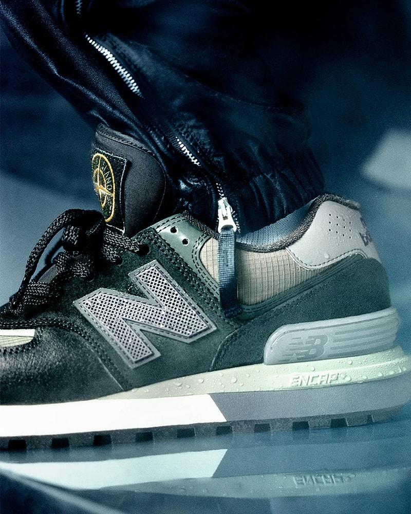 Stone Island x New Balance 574 Legacy 全新联名鞋款发布