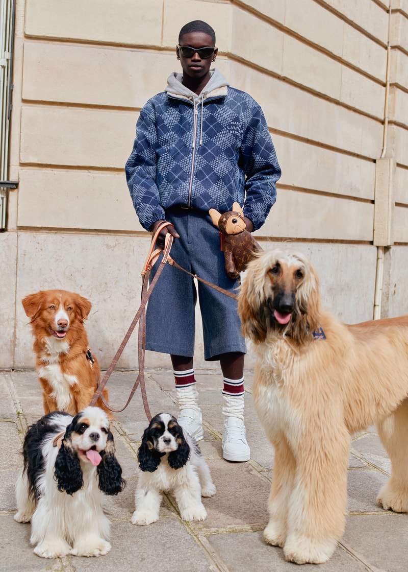 愛狗人士注意！Pharrell Williams 執掌 Louis Vuitton 2025 早春男裝系列登場