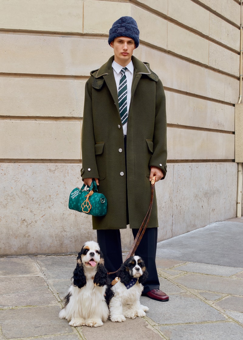 愛狗人士注意！Pharrell Williams 執掌 Louis Vuitton 2025 早春男裝系列登場