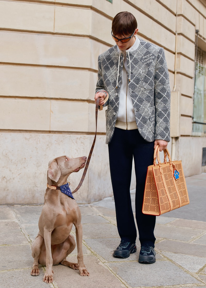 愛狗人士注意！Pharrell Williams 執掌 Louis Vuitton 2025 早春男裝系列登場