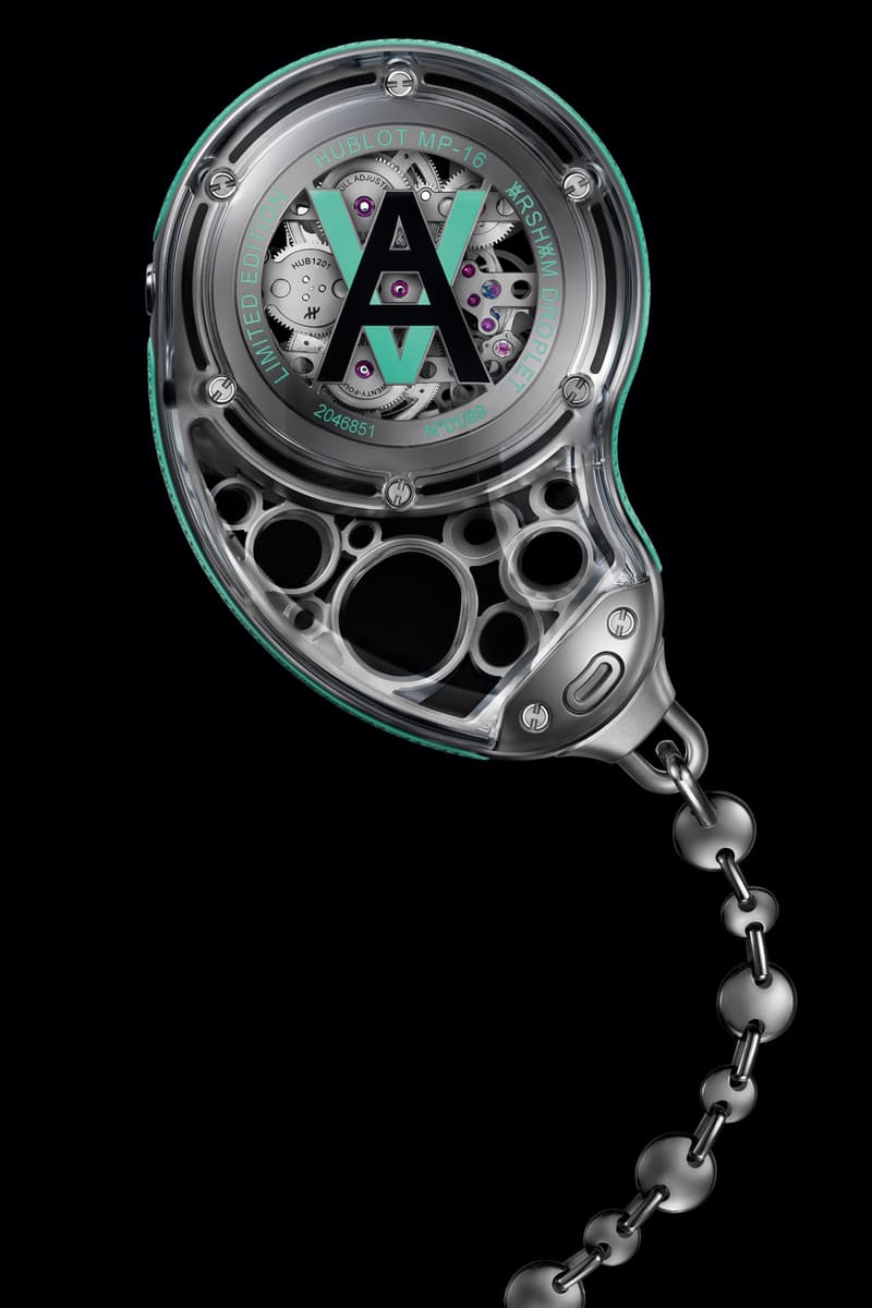 Hublot 攜手 Daniel Arsham 推出注目新作 Arsham Droplet 懷錶