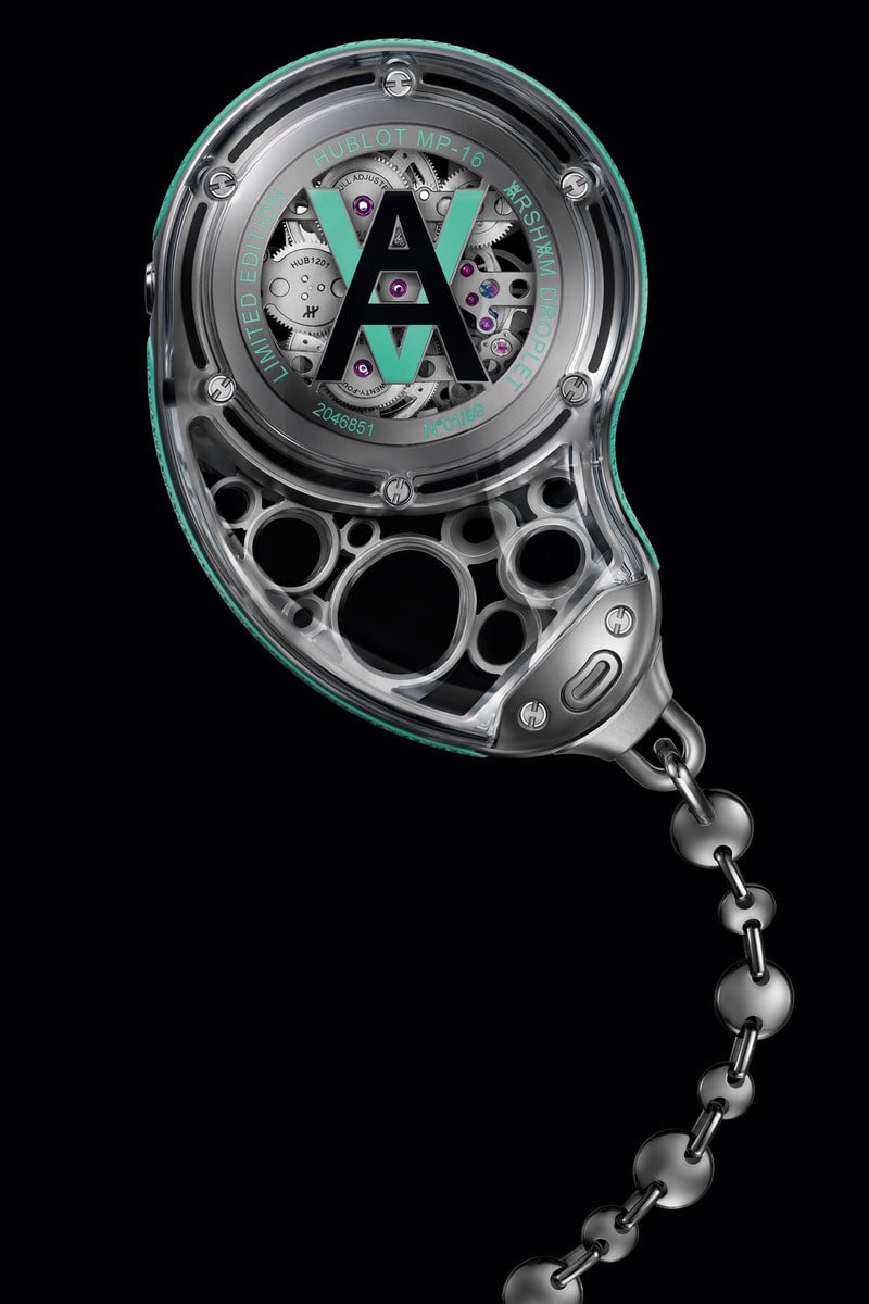 Hublot 攜手 Daniel Arsham 推出注目新作 Arsham Droplet 懷錶