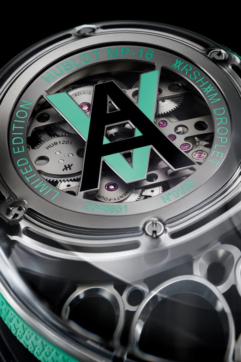 Hublot 攜手 Daniel Arsham 推出注目新作 Arsham Droplet 懷錶