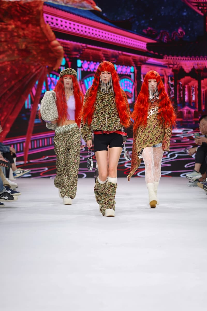 A BATHING APE 中国首场大秀登陆上海