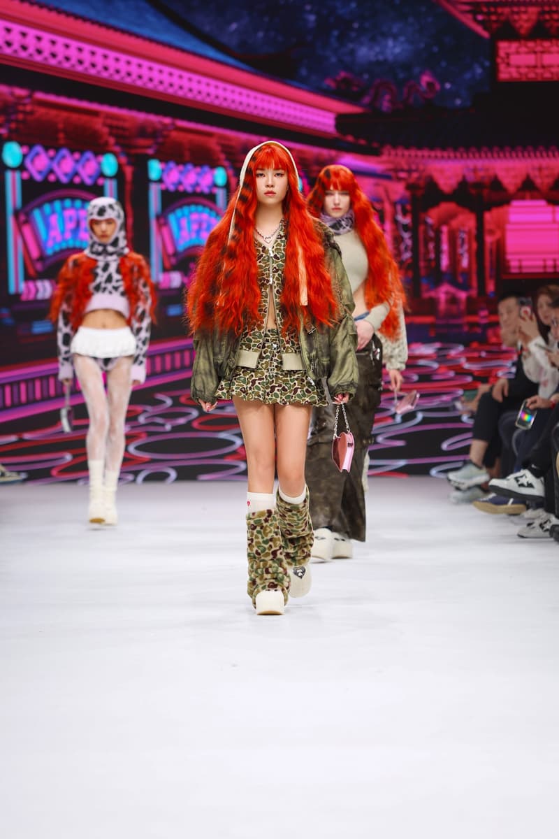 A BATHING APE 中国首场大秀登陆上海