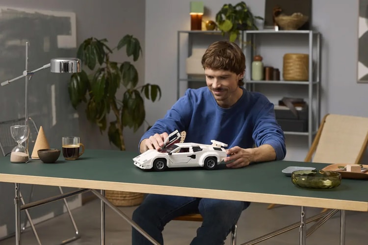 LEGO 推出經典車型 Lamborghini Countach 5000 Quattrovalvole 積木模型