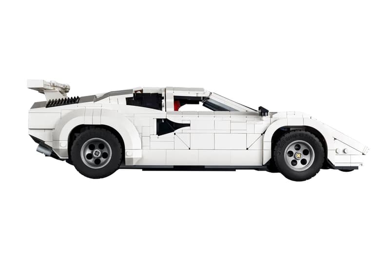 LEGO 推出經典車型 Lamborghini Countach 5000 Quattrovalvole 積木模型