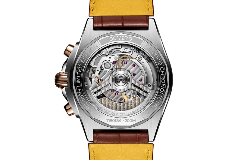 Breitling 攜手 Triumph 打造第三回全新聯名錶款與重機