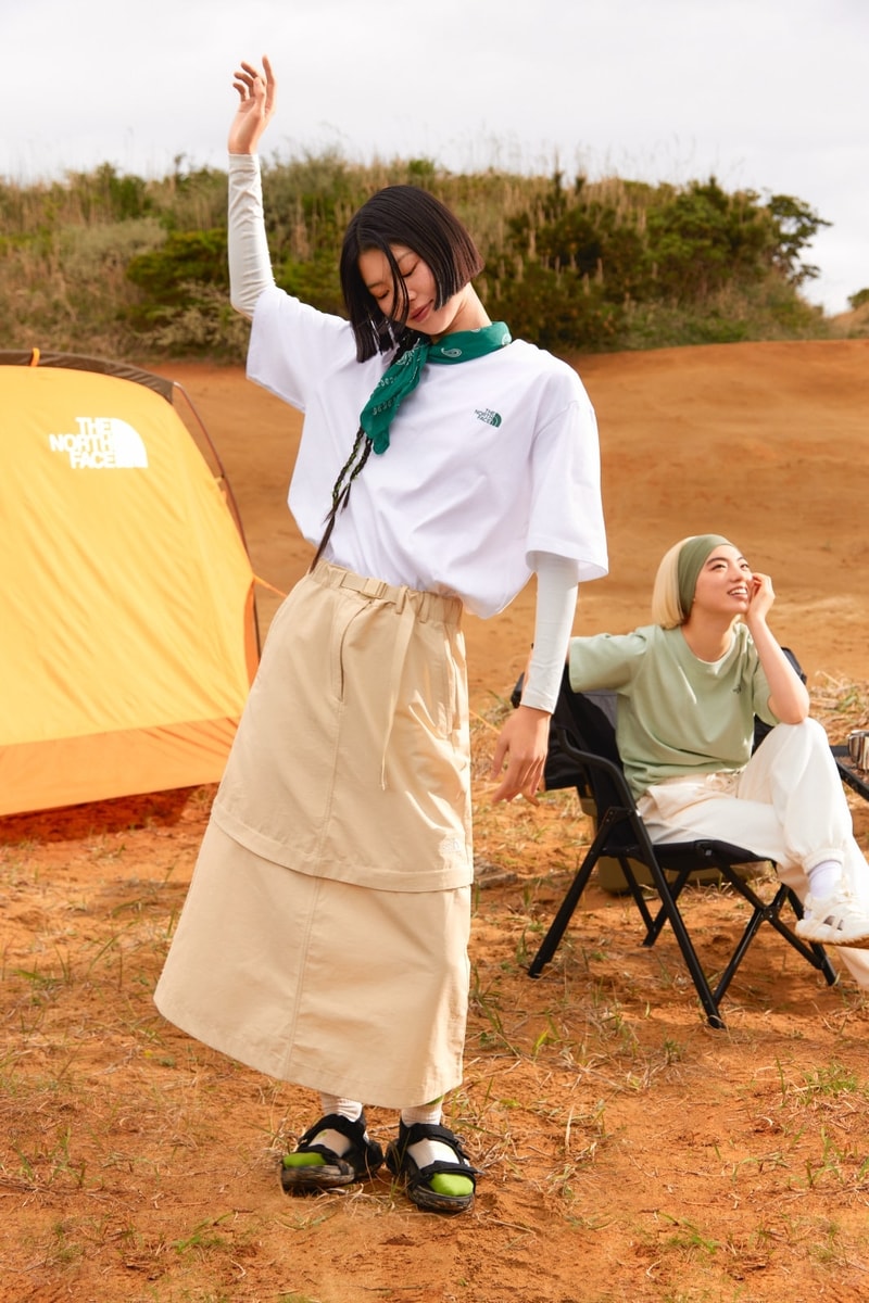 日本新生代演員山田葵演繹 The North Face 最新夏季服飾