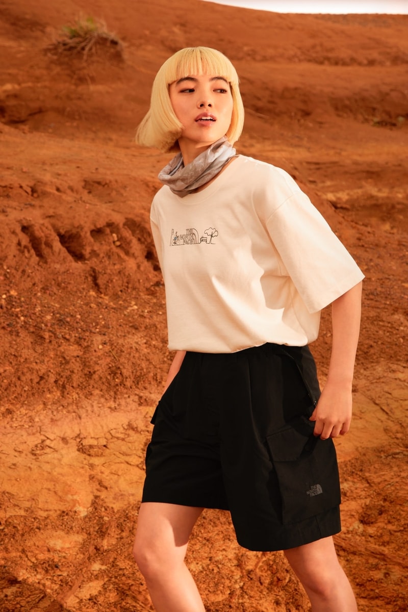 日本新生代演員山田葵演繹 The North Face 最新夏季服飾