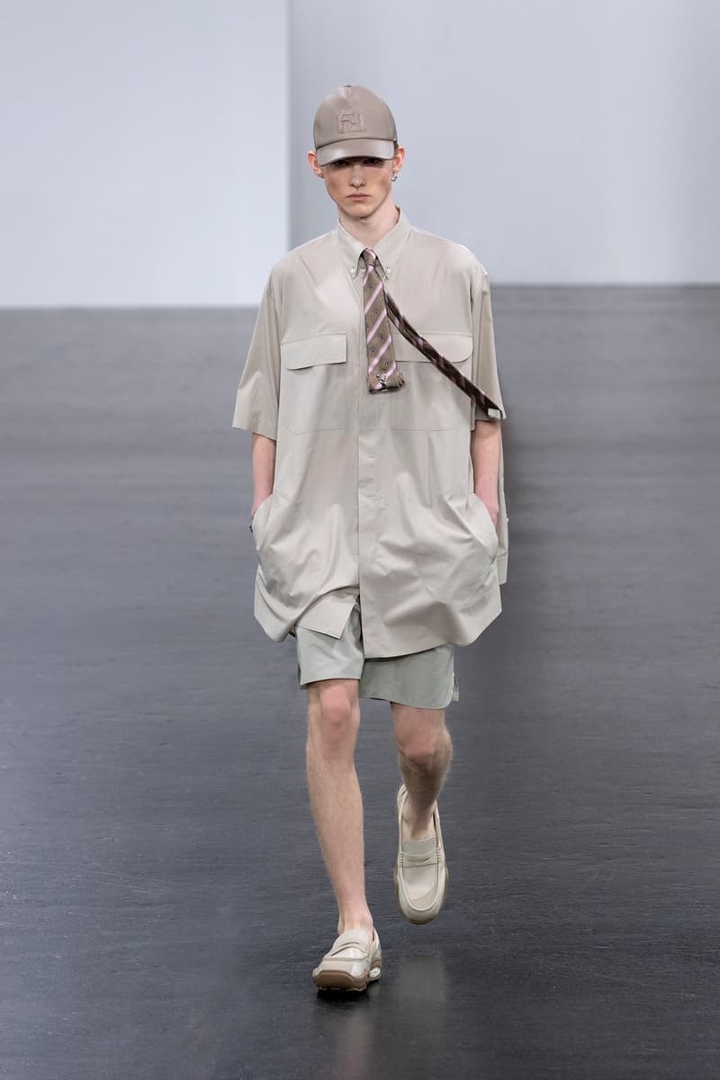 FENDI 2025 春夏男裝系列大秀正式登陸米蘭時裝週