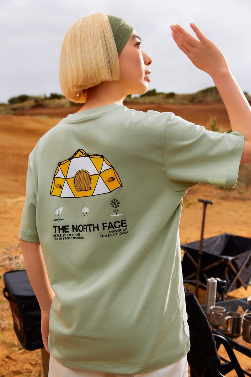 日本新生代演員山田葵演繹 The North Face 最新夏季服飾