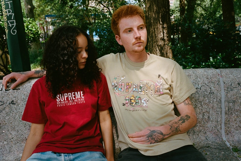 Supreme 2024 夏季系列 Tees 登場