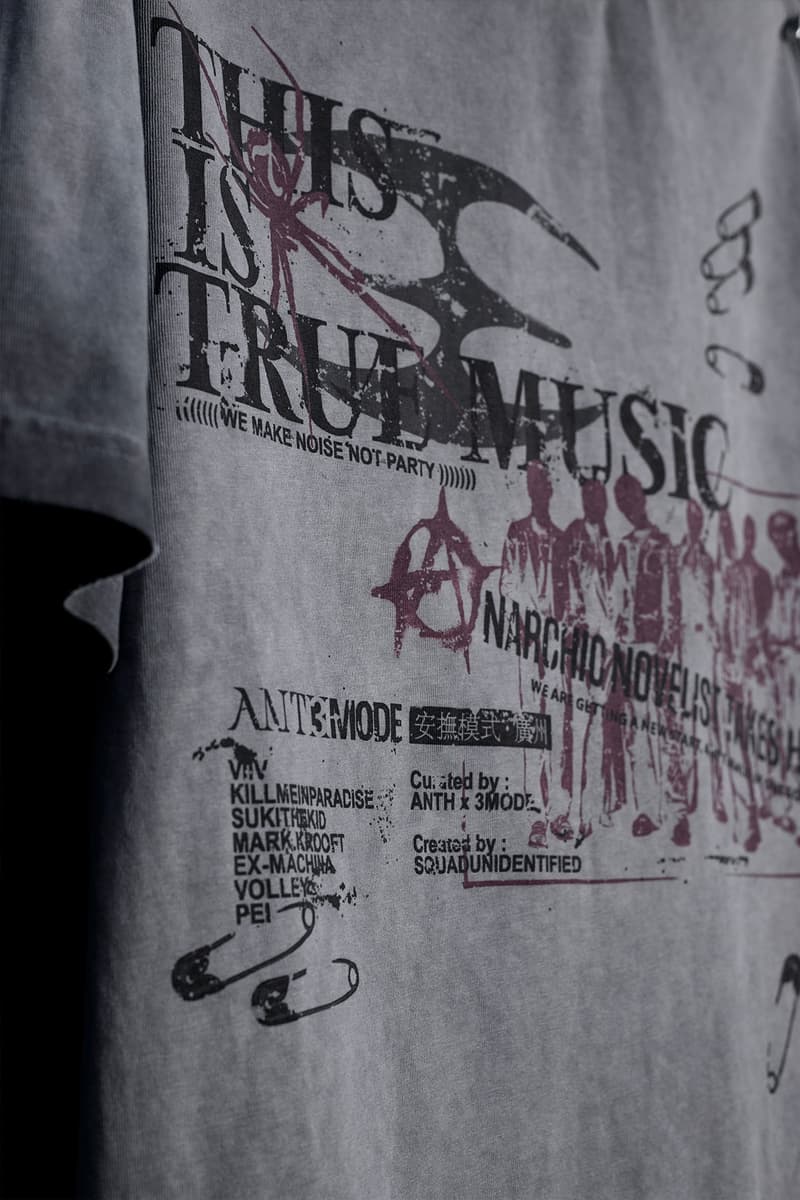 ANTH 携手 3MODE 推出「THIS IS TRUE MUSIC」胶囊系列