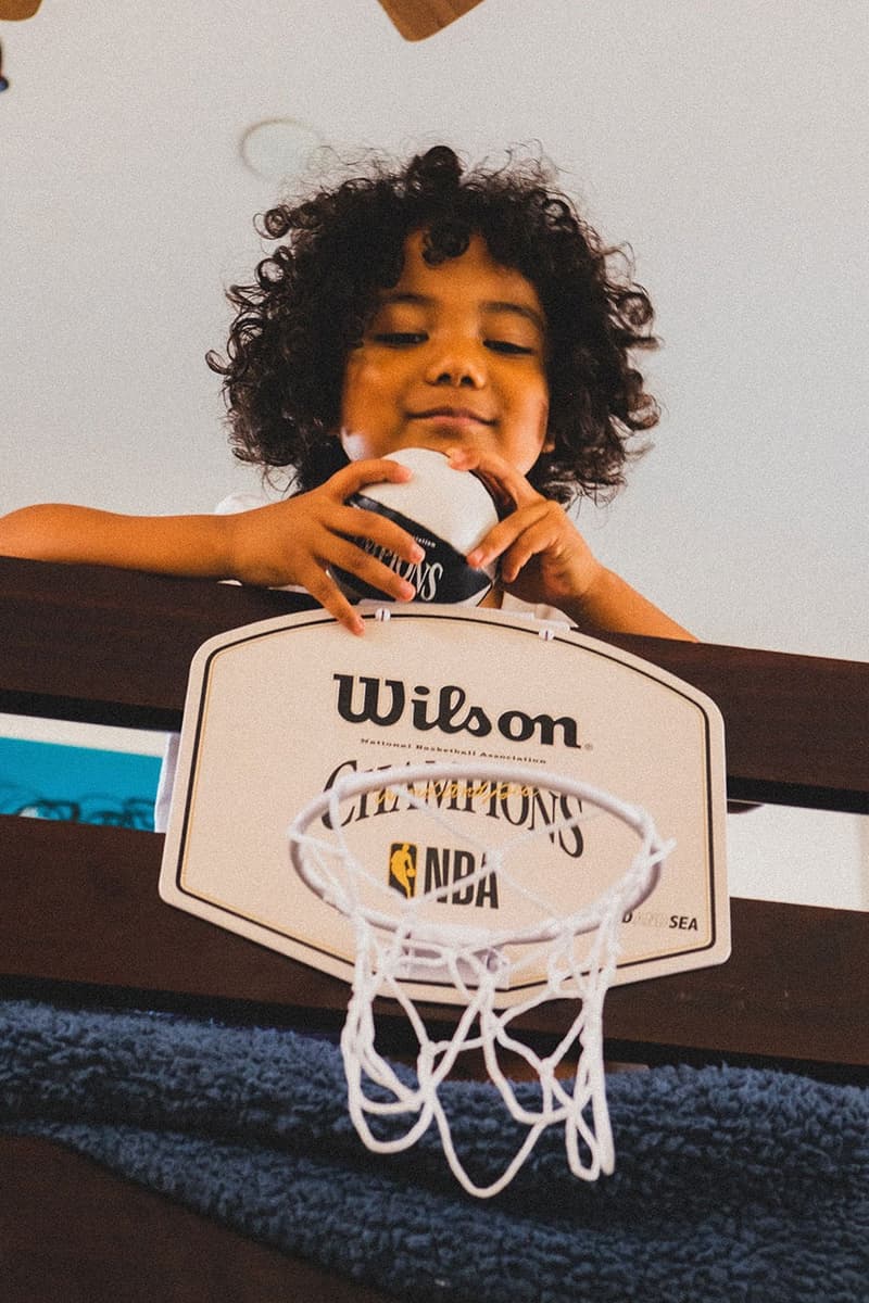 WIND AND SEA x NBA x Wilson 全新三方联名系列「CHAMPIONS」登場