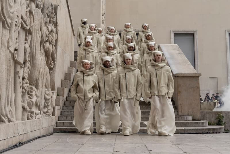 Rick Owens 2025 春夏系列大秀「Hollywood」登場