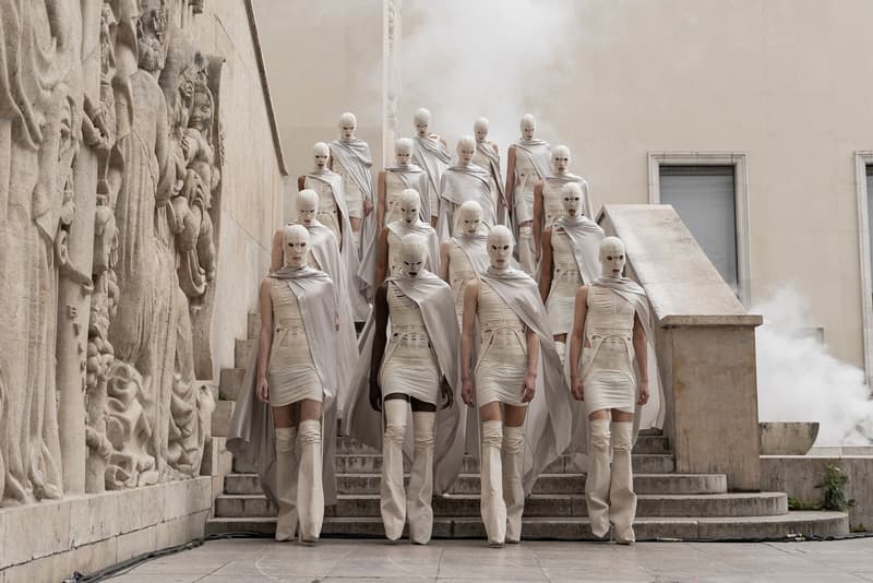 Rick Owens 2025 春夏系列大秀「Hollywood」登場