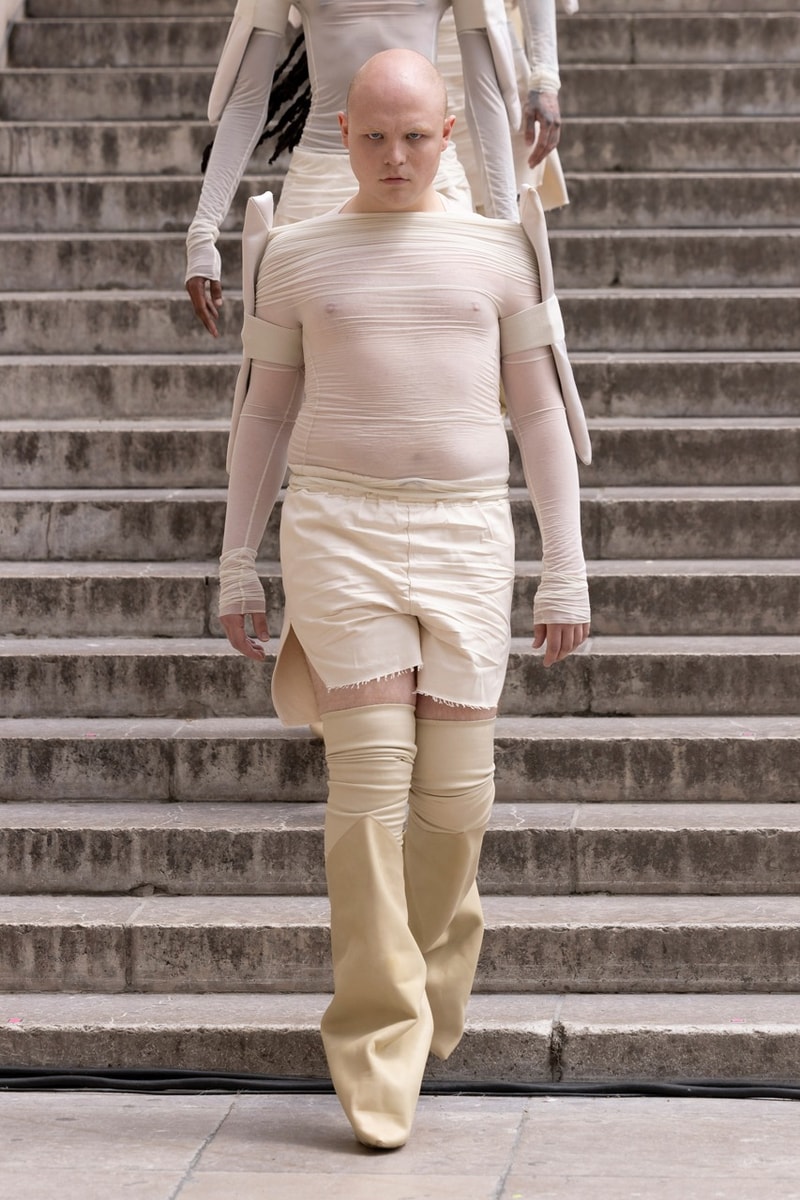 Rick Owens 2025 春夏系列大秀「Hollywood」登場