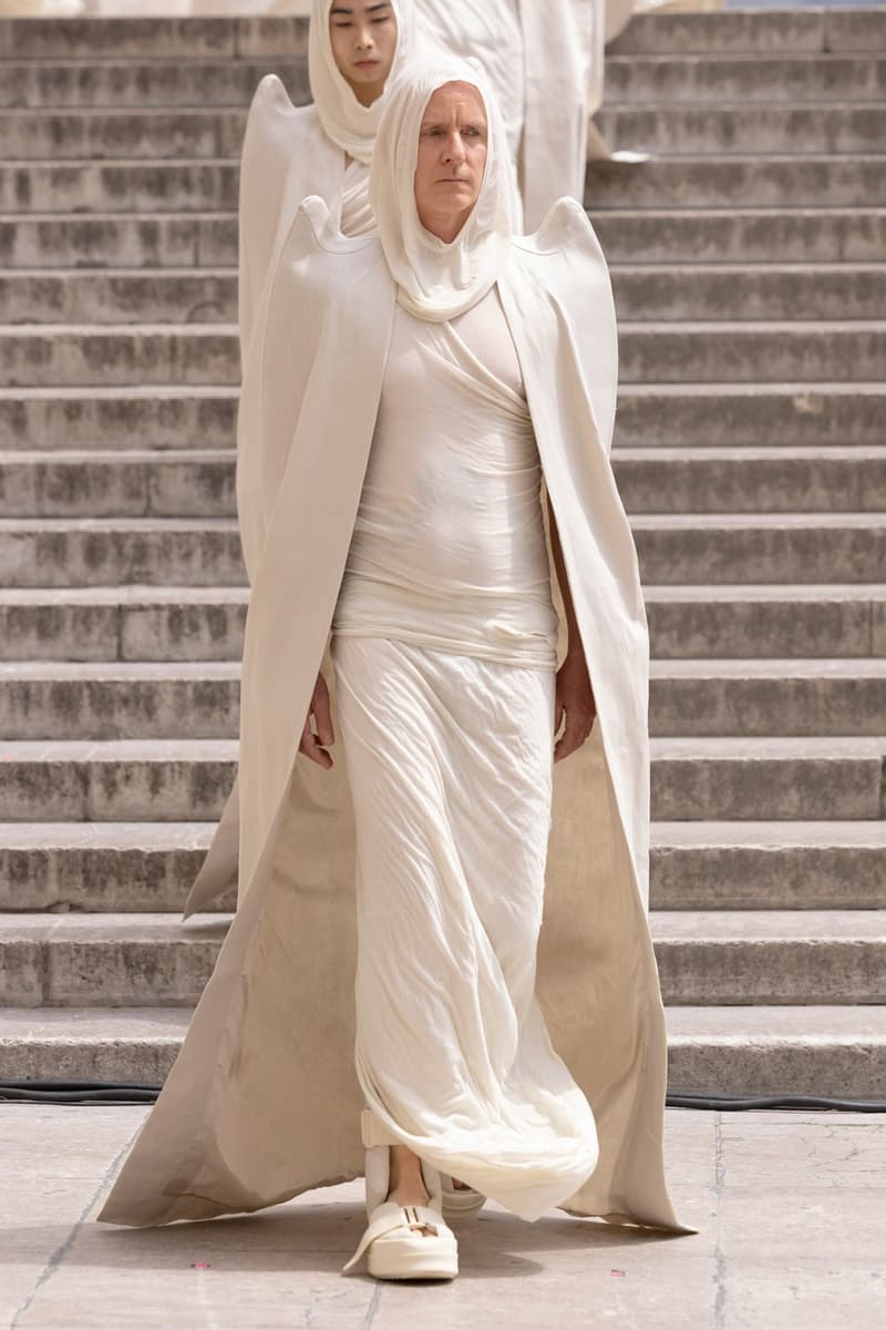Rick Owens 2025 春夏系列大秀「Hollywood」登場