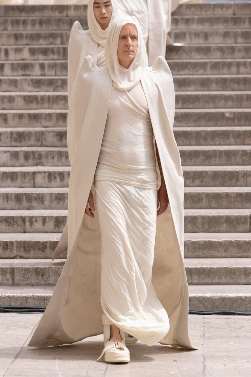 Rick Owens 2025 春夏系列大秀「Hollywood」登場