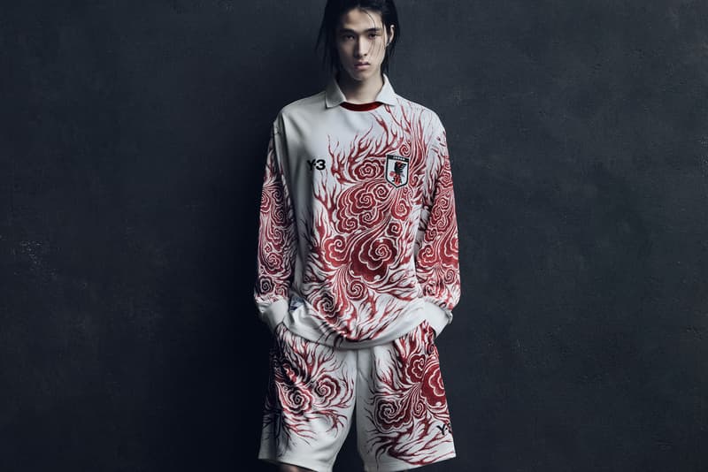 傳奇火焰圖騰，Y-3 x 日本國家足球隊服飾系列亮相