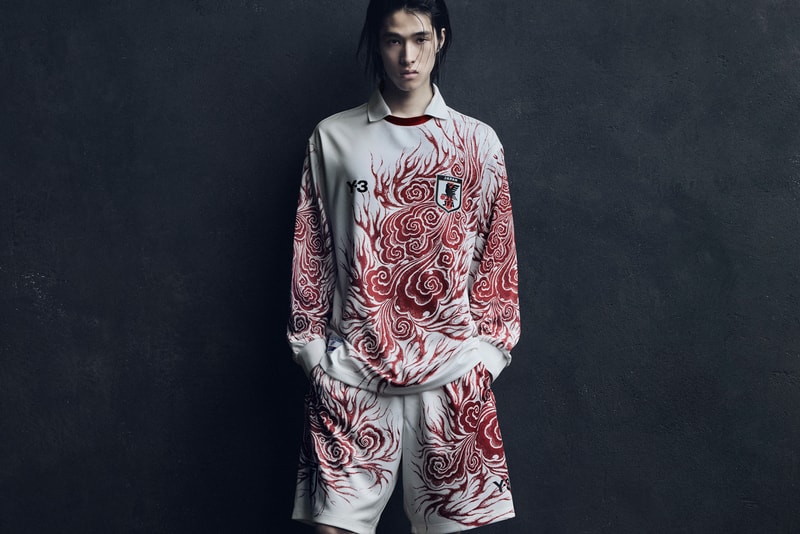 傳奇火焰圖騰，Y-3 x 日本國家足球隊服飾系列亮相