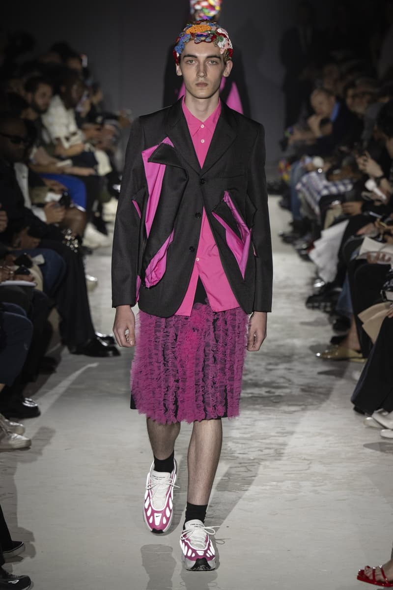 COMME des GARÇONS HOMME PLUS 2025 春夏系列大秀「The Hope of Light」登場