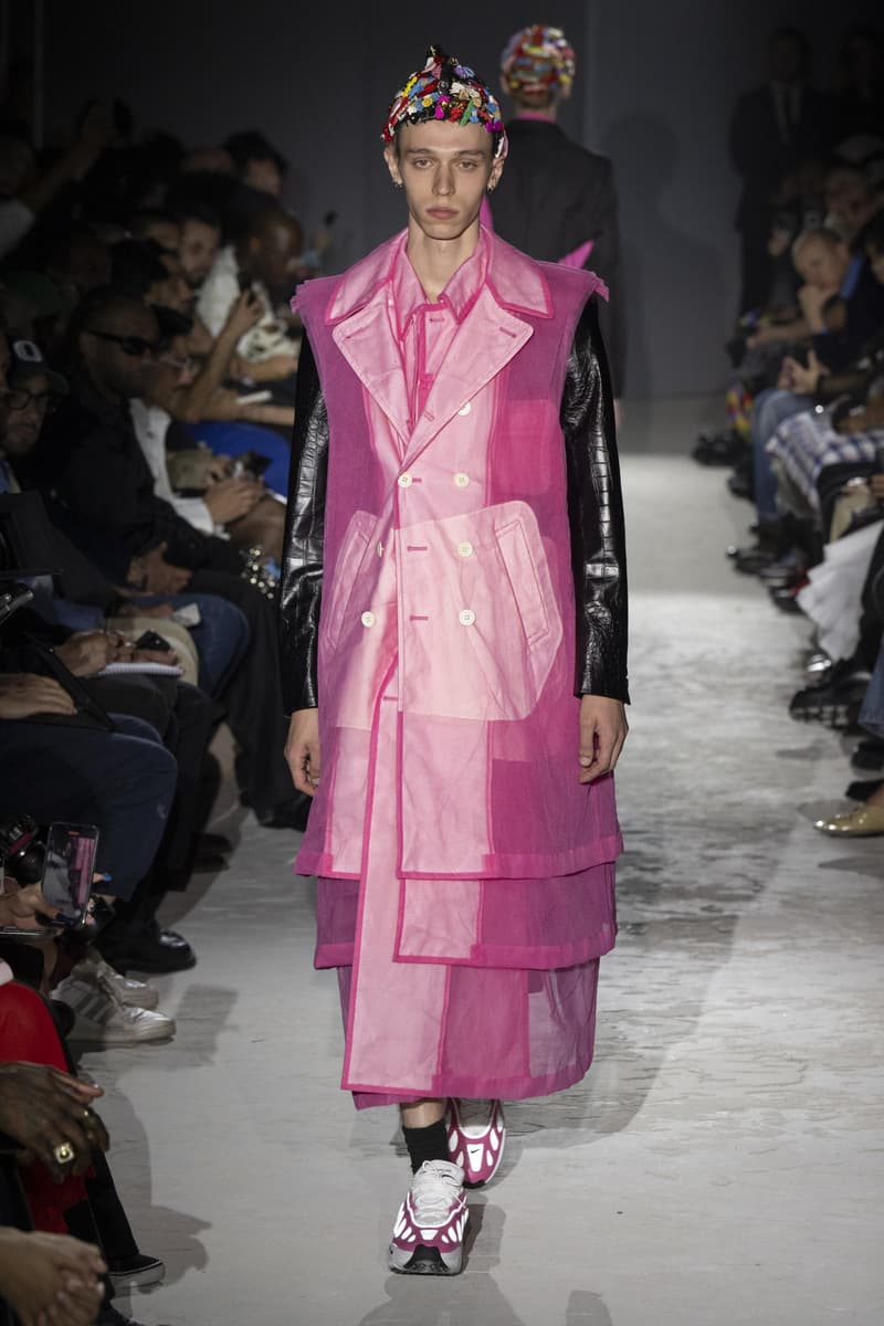 COMME des GARÇONS HOMME PLUS 2025 春夏系列大秀「The Hope of Light」登場