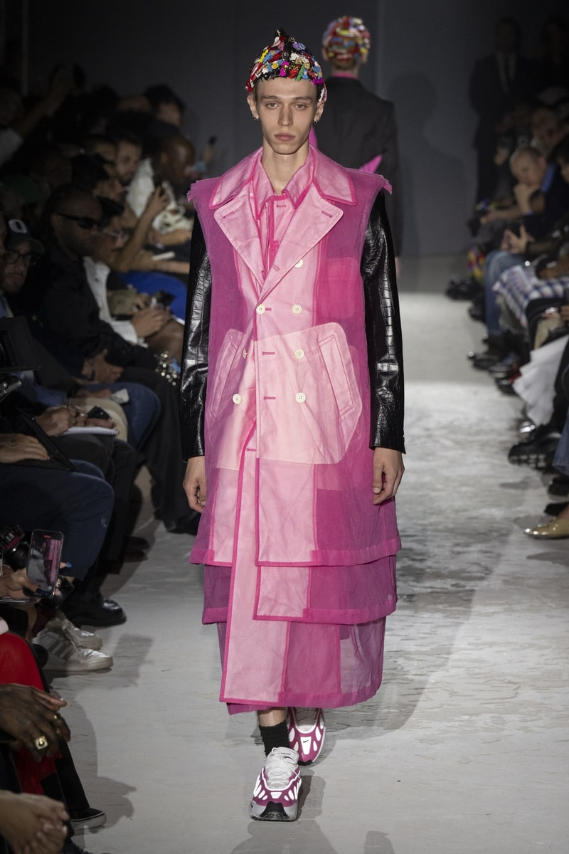COMME des GARÇONS HOMME PLUS 2025 春夏系列大秀「The Hope of Light」登場