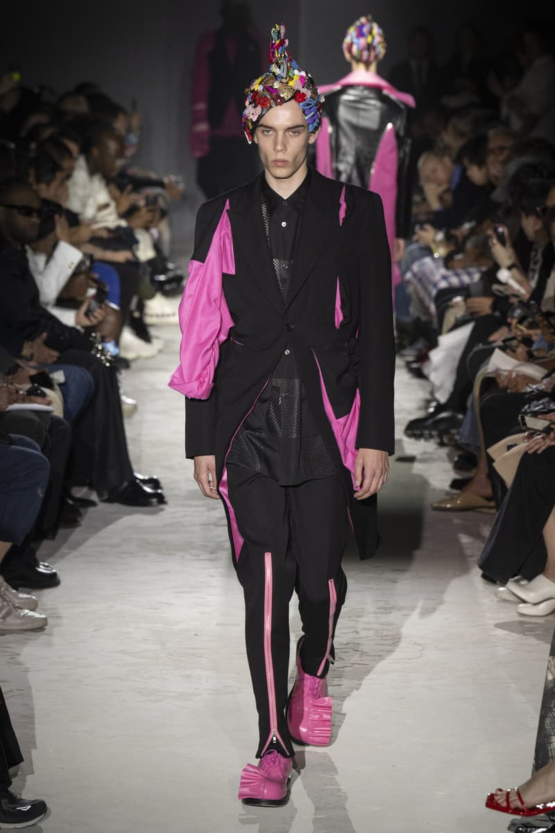 COMME des GARÇONS HOMME PLUS 2025 春夏系列大秀「The Hope of Light」登場