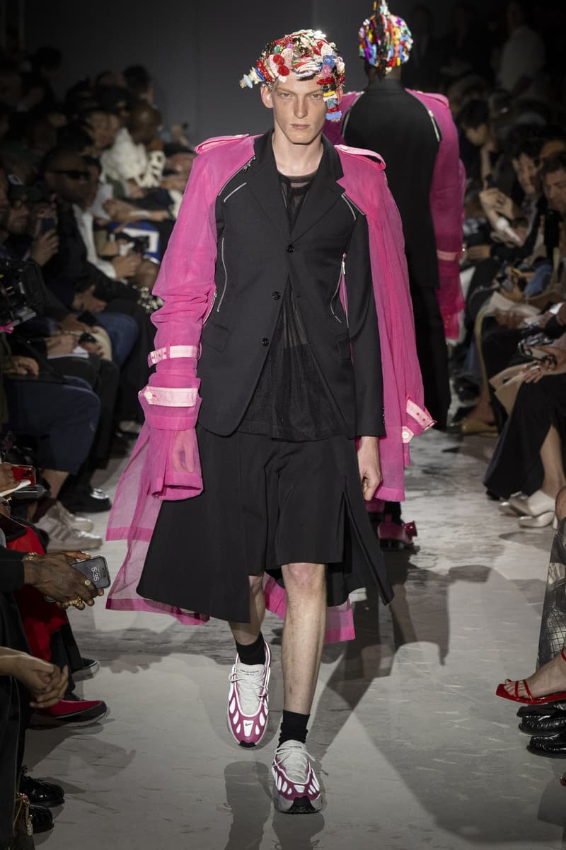 COMME des GARÇONS HOMME PLUS 2025 春夏系列大秀「The Hope of Light」登場