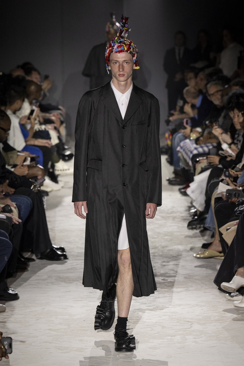 COMME des GARÇONS HOMME PLUS 2025 春夏系列大秀「The Hope of Light」登場