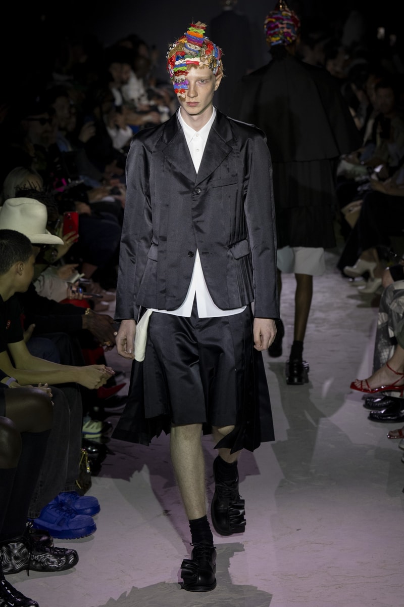 COMME des GARÇONS HOMME PLUS 2025 春夏系列大秀「The Hope of Light」登場