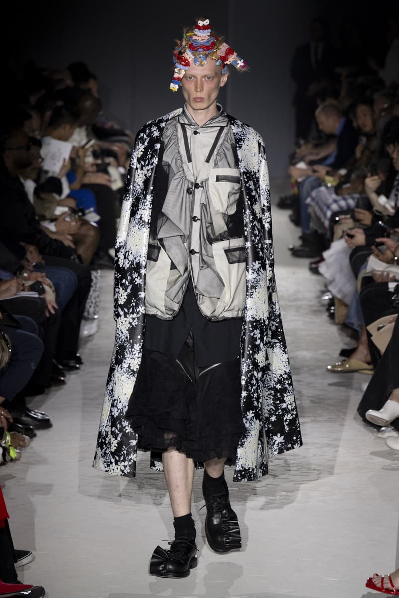 COMME des GARÇONS HOMME PLUS 2025 春夏系列大秀「The Hope of Light」登場