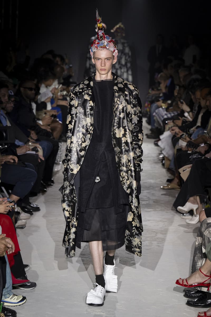 COMME des GARÇONS HOMME PLUS 2025 春夏系列大秀「The Hope of Light」登場