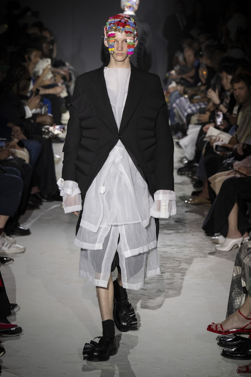 COMME des GARÇONS HOMME PLUS 2025 春夏系列大秀「The Hope of Light」登場