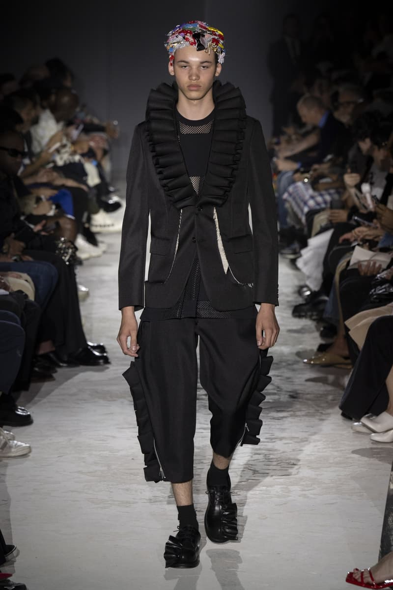 COMME des GARÇONS HOMME PLUS 2025 春夏系列大秀「The Hope of Light」登場