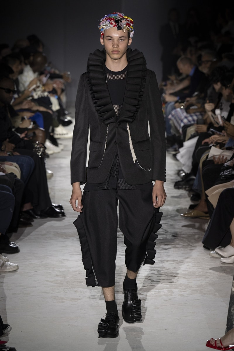 COMME des GARÇONS HOMME PLUS 2025 春夏系列大秀「The Hope of Light」登場