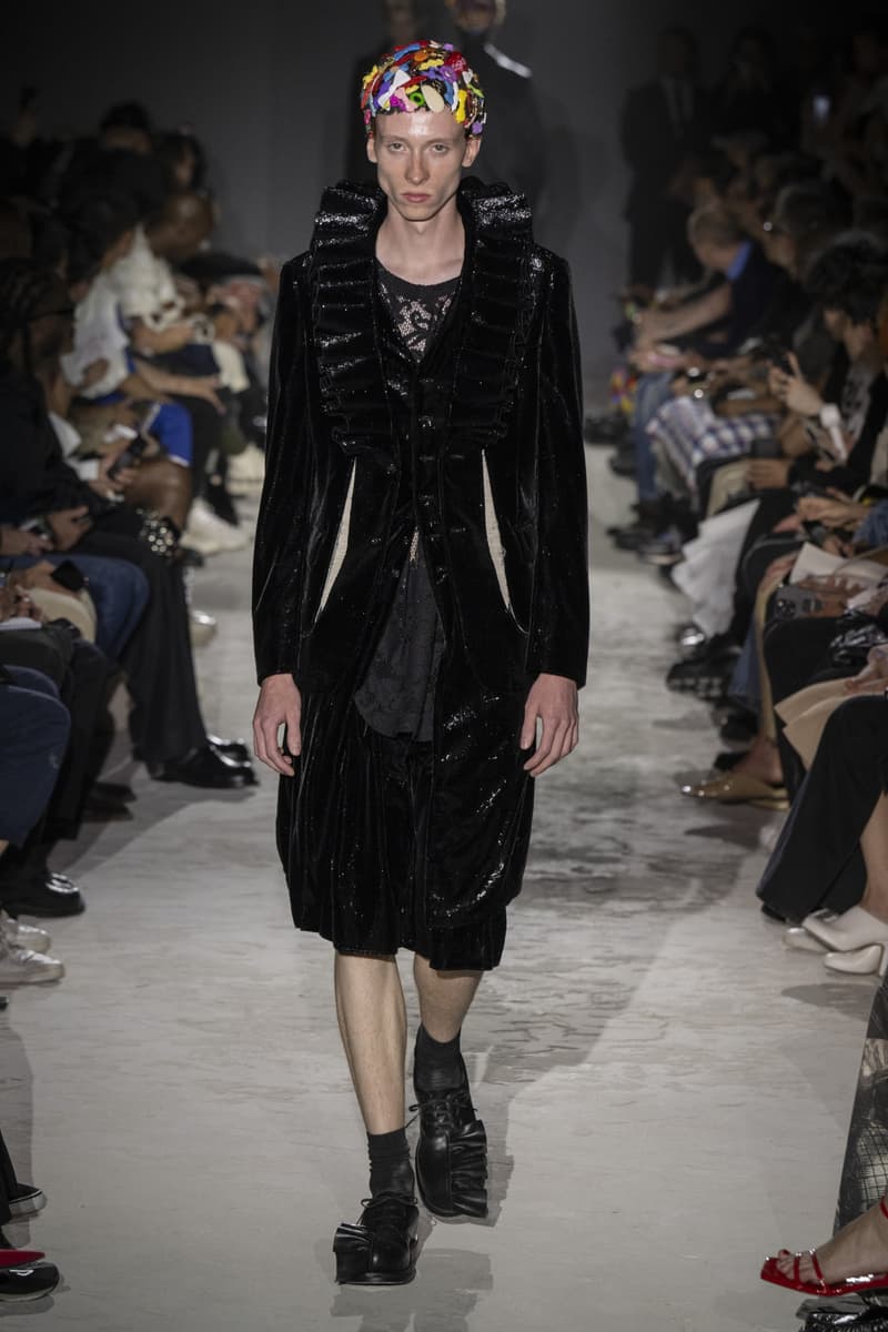 COMME des GARÇONS HOMME PLUS 2025 春夏系列大秀「The Hope of Light」登場