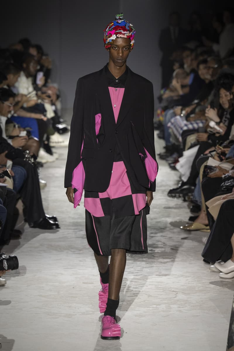 COMME des GARÇONS HOMME PLUS 2025 春夏系列大秀「The Hope of Light」登場