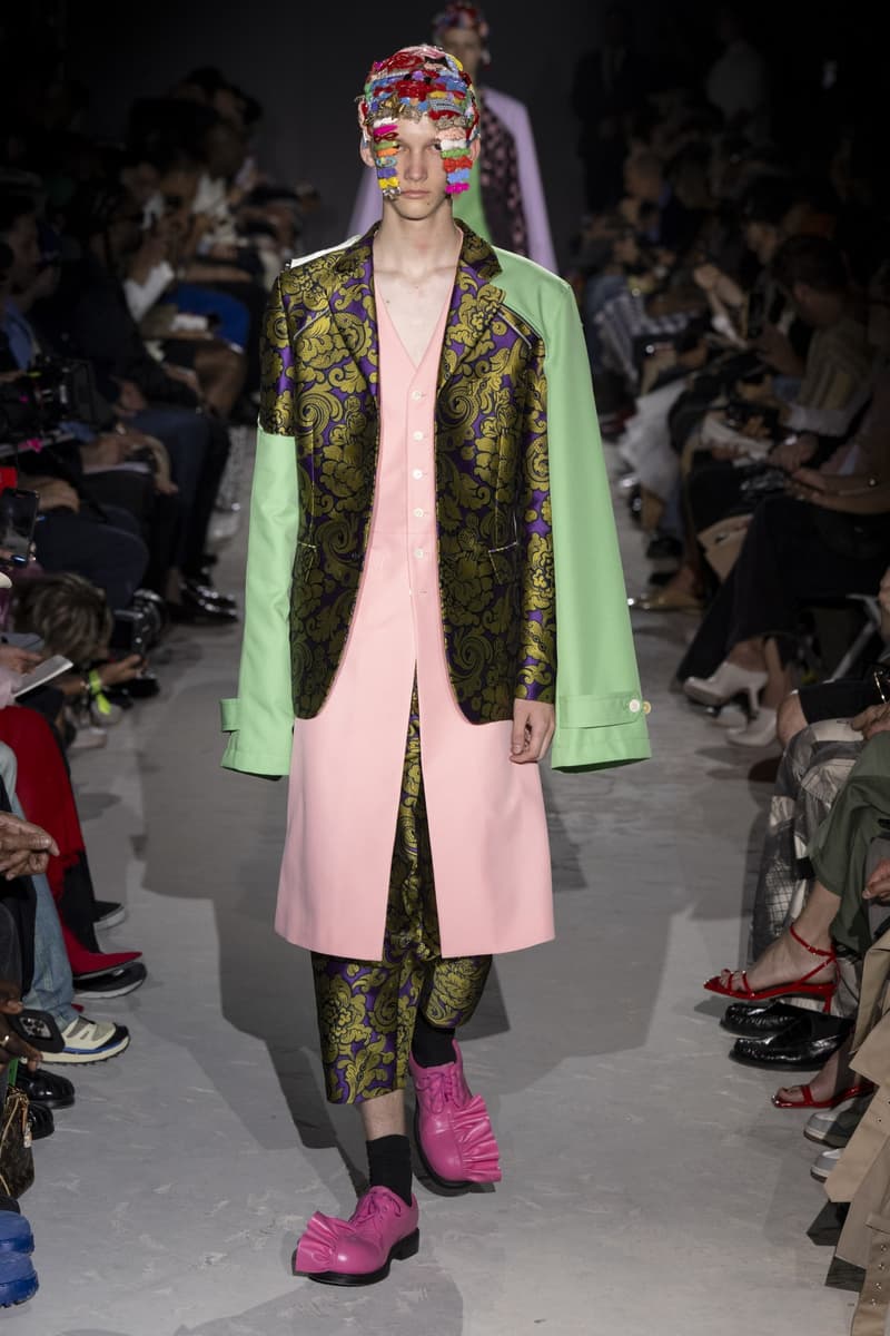 COMME des GARÇONS HOMME PLUS 2025 春夏系列大秀「The Hope of Light」登場